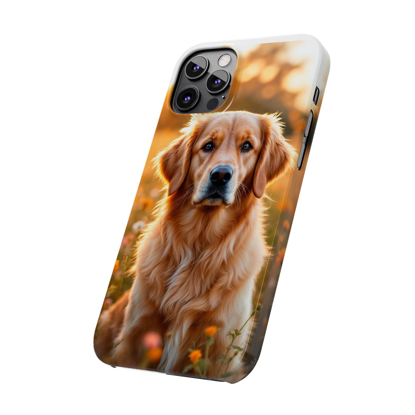 Golden Retriever Slim Phone Case - Nature Lover's Accessory