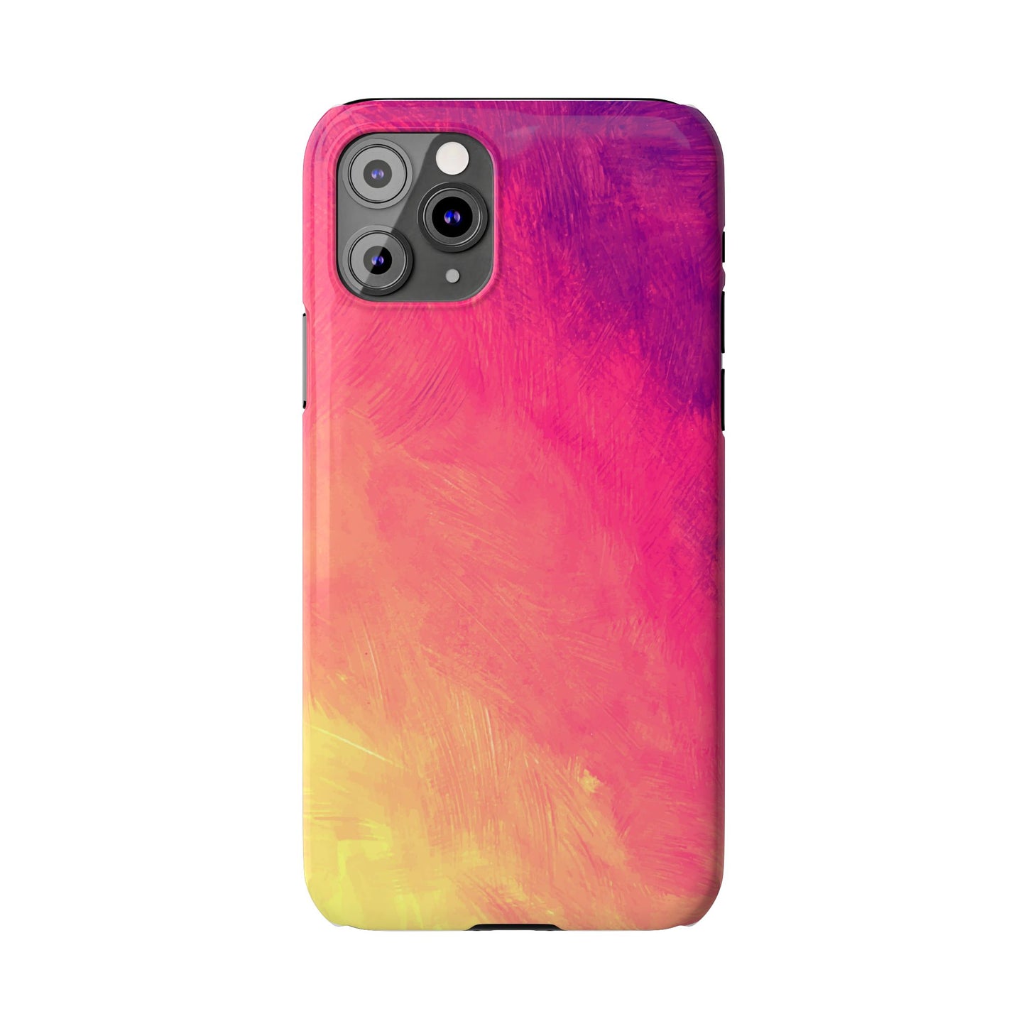 Vibrant Abstract Slim Phone Case - Colorful Protection for Every Day