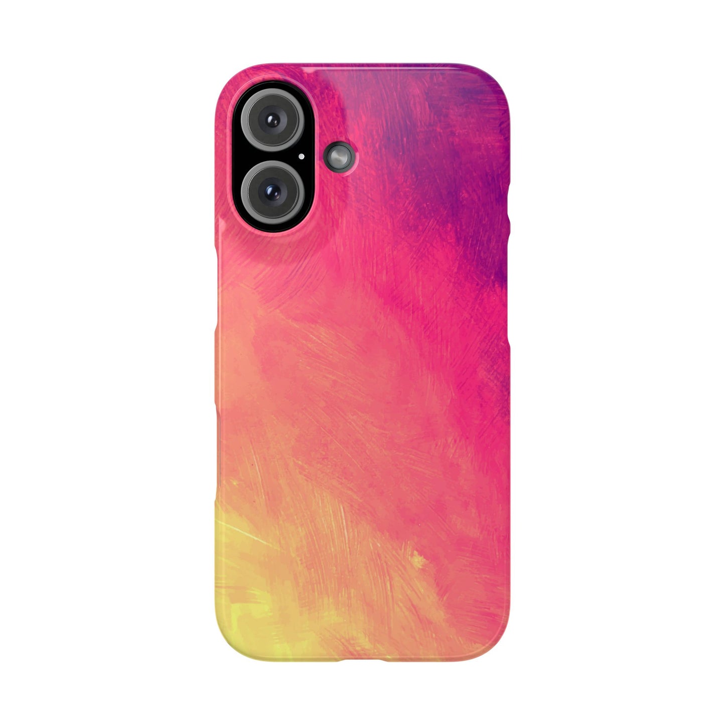 Vibrant Abstract Slim Phone Case - Colorful Protection for Every Day