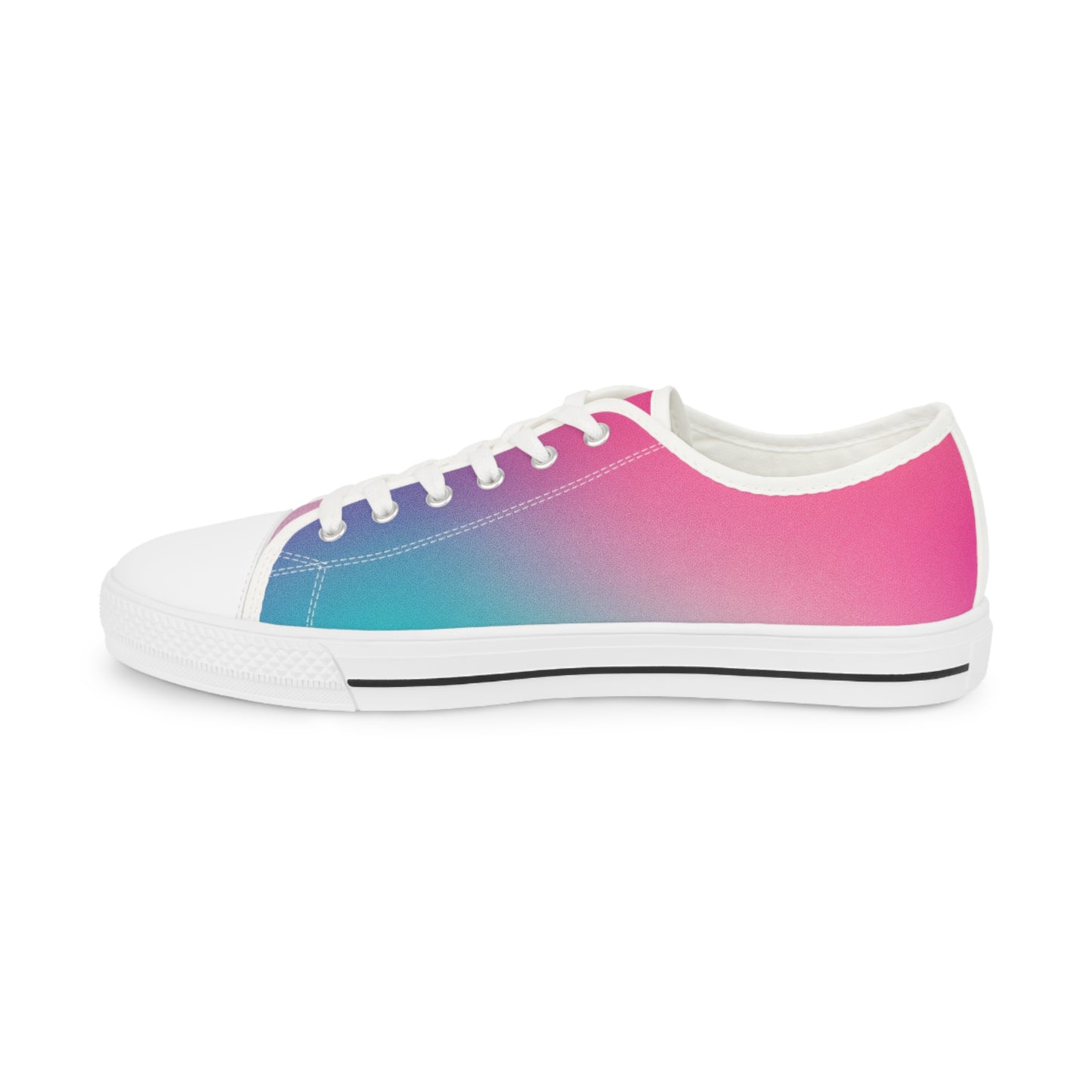 Gradient Men&#039;s Low Top Sneakers - Stylish Casual Footwear for Every Occasion