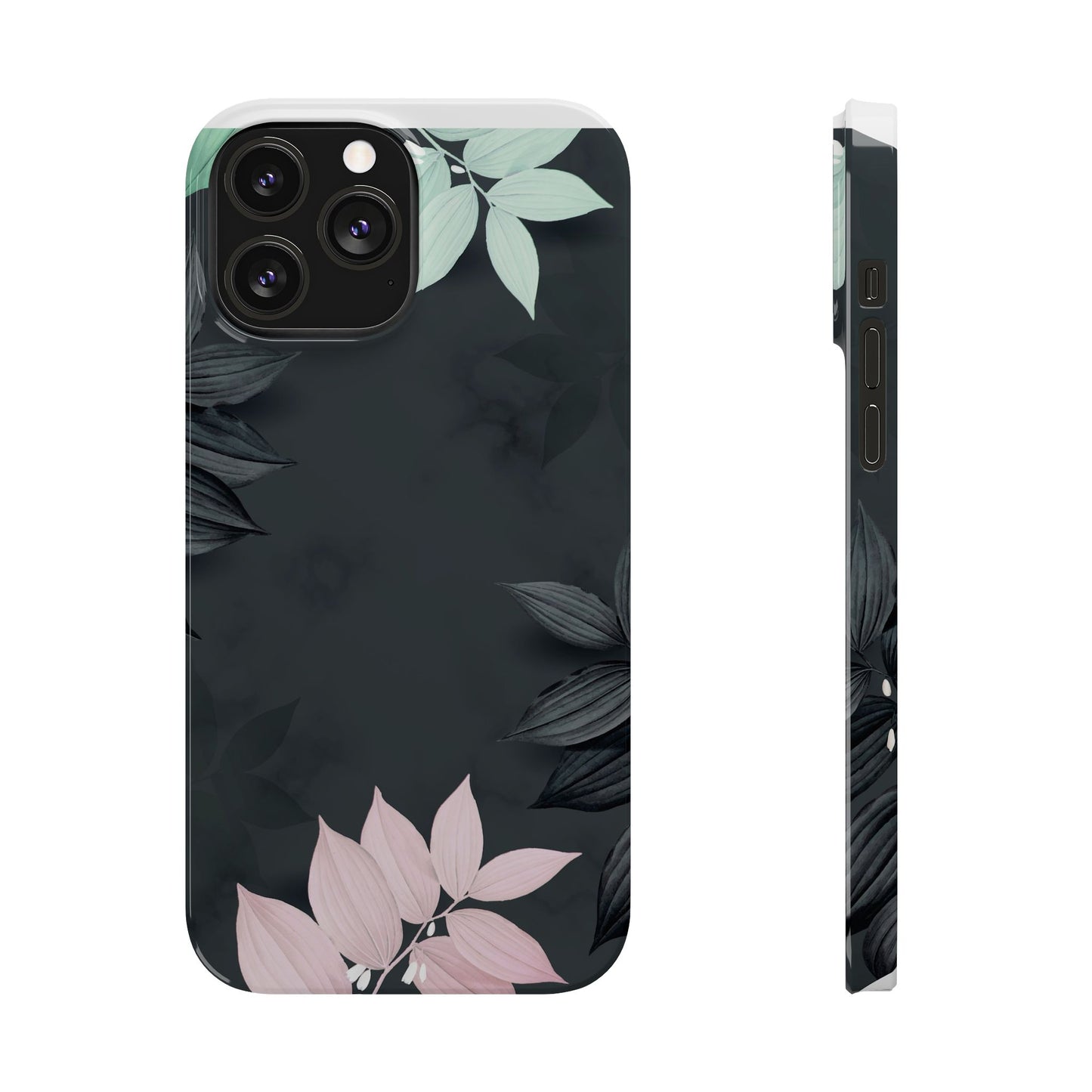 Elegant Floral Slim Phone Case - Stylish Design for Nature Lovers