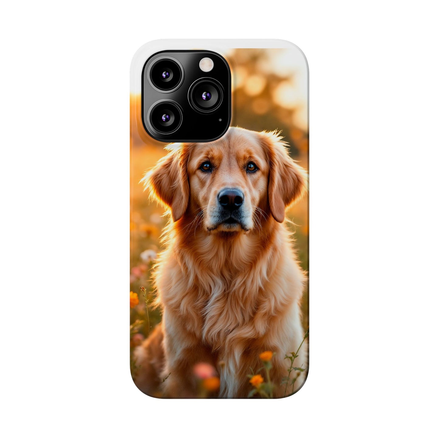 Golden Retriever Slim Phone Case - Nature Lover's Accessory