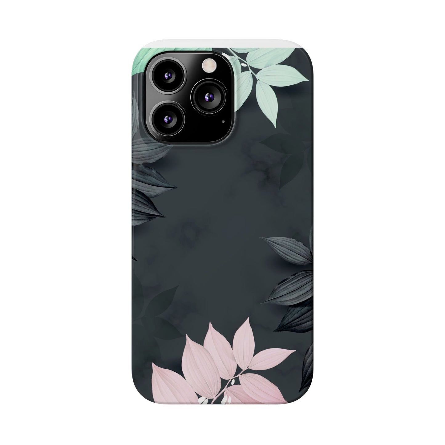 Elegant Floral Slim Phone Case - Stylish Design for Nature Lovers