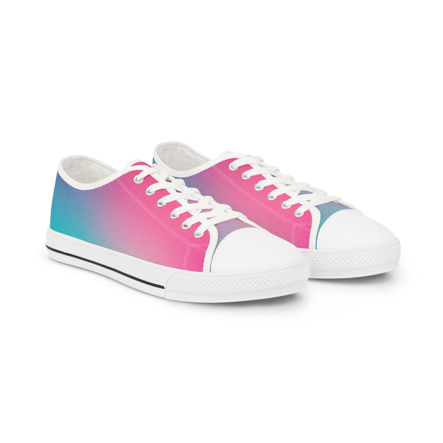 Gradient Men&#039;s Low Top Sneakers - Stylish Casual Footwear for Every Occasion