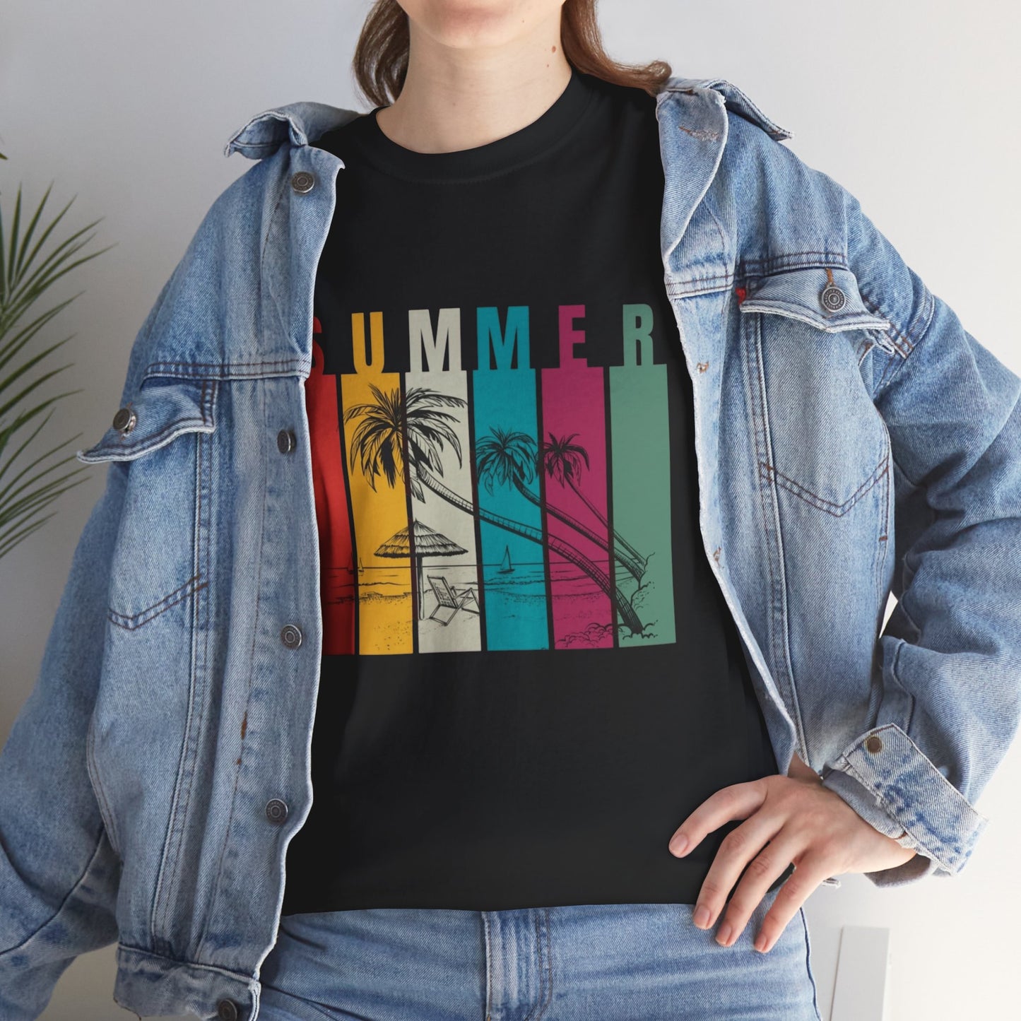 Summer Vibes Unisex Heavy Cotton Tee