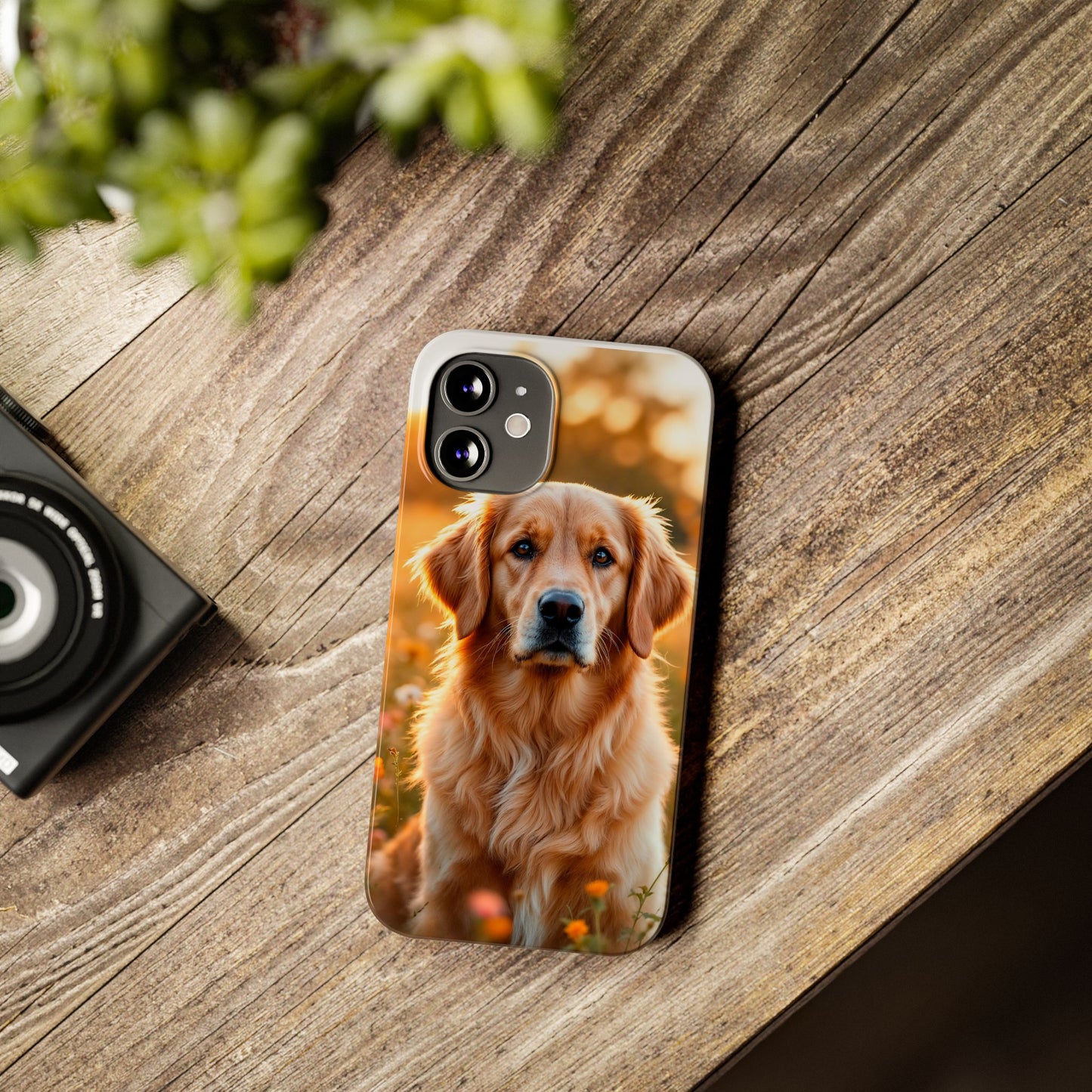 Golden Retriever Slim Phone Case - Nature Lover's Accessory