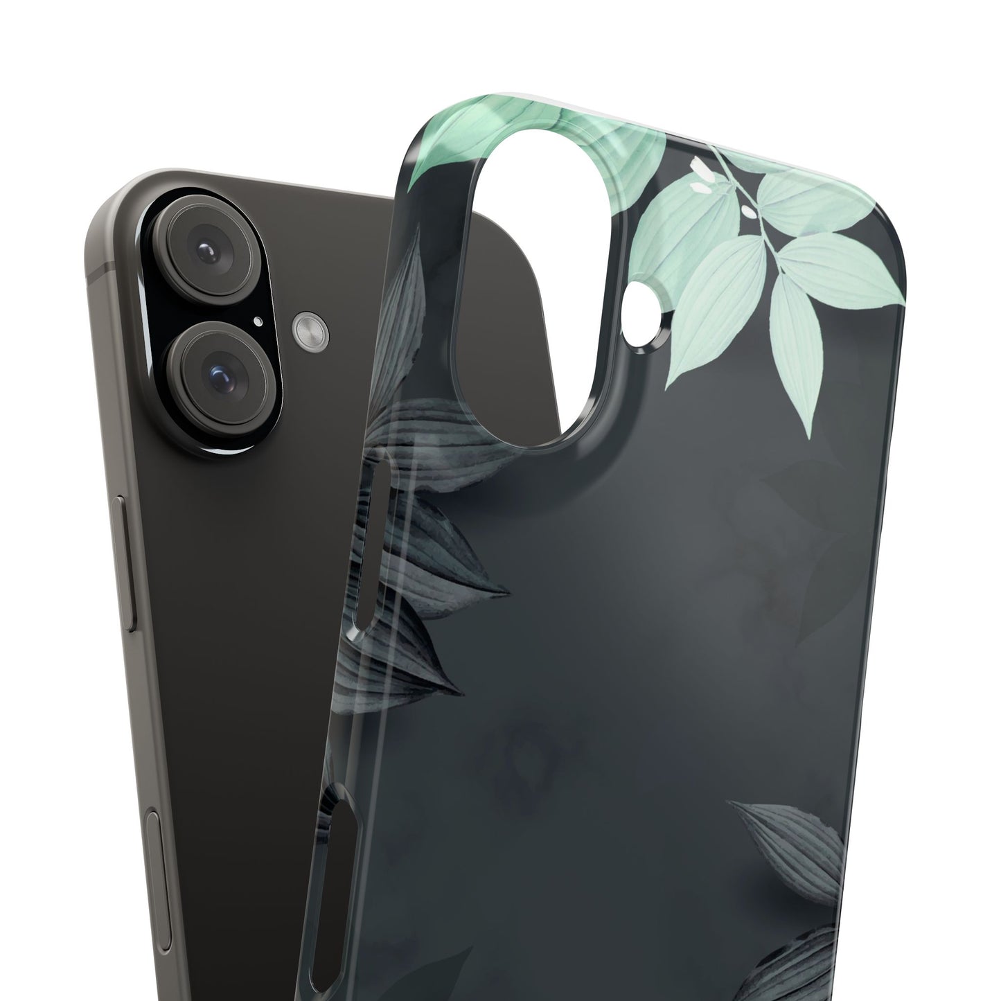 Elegant Floral Slim Phone Case - Stylish Design for Nature Lovers