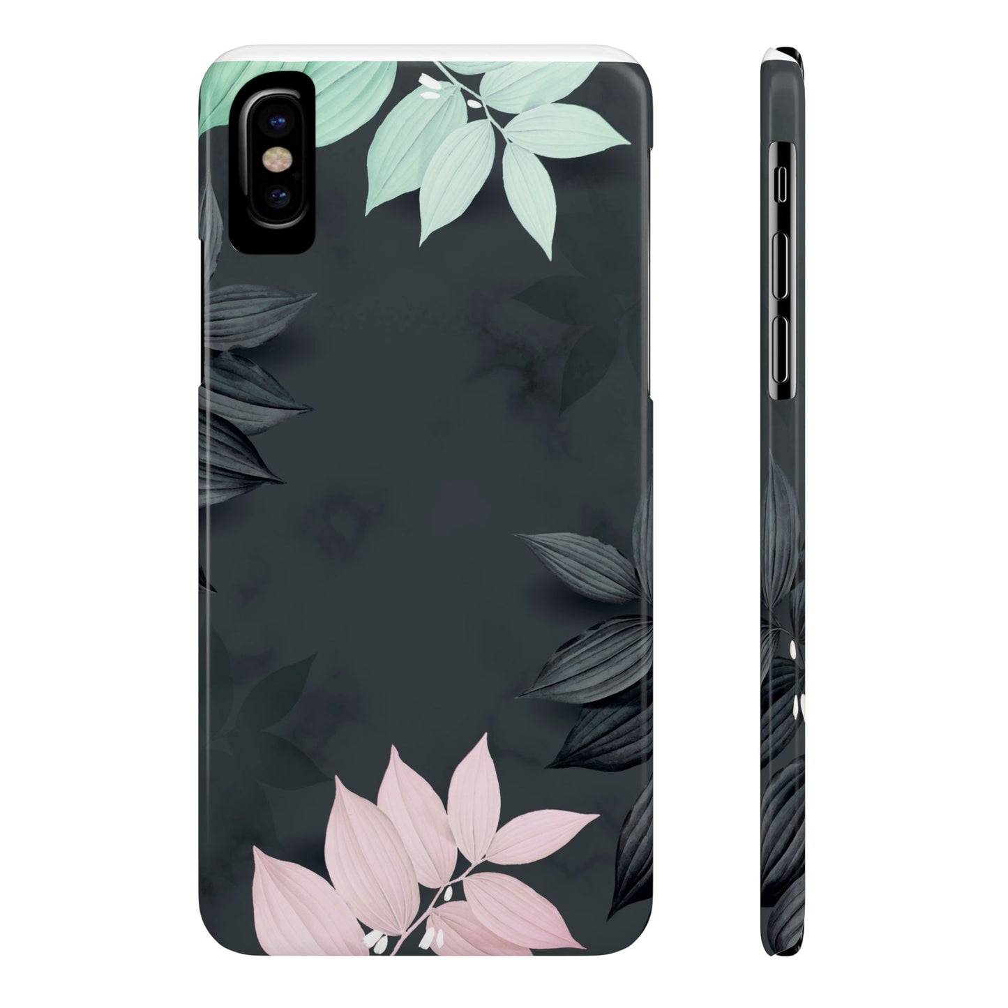 Elegant Floral Slim Phone Case - Stylish Design for Nature Lovers