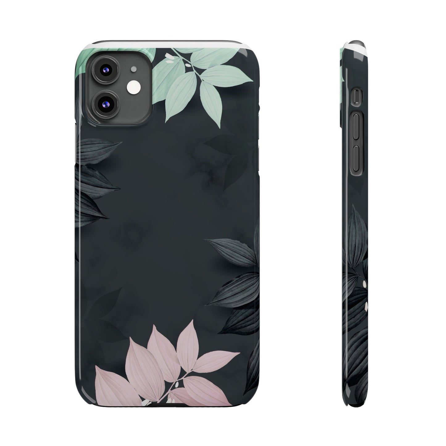 Elegant Floral Slim Phone Case - Stylish Design for Nature Lovers