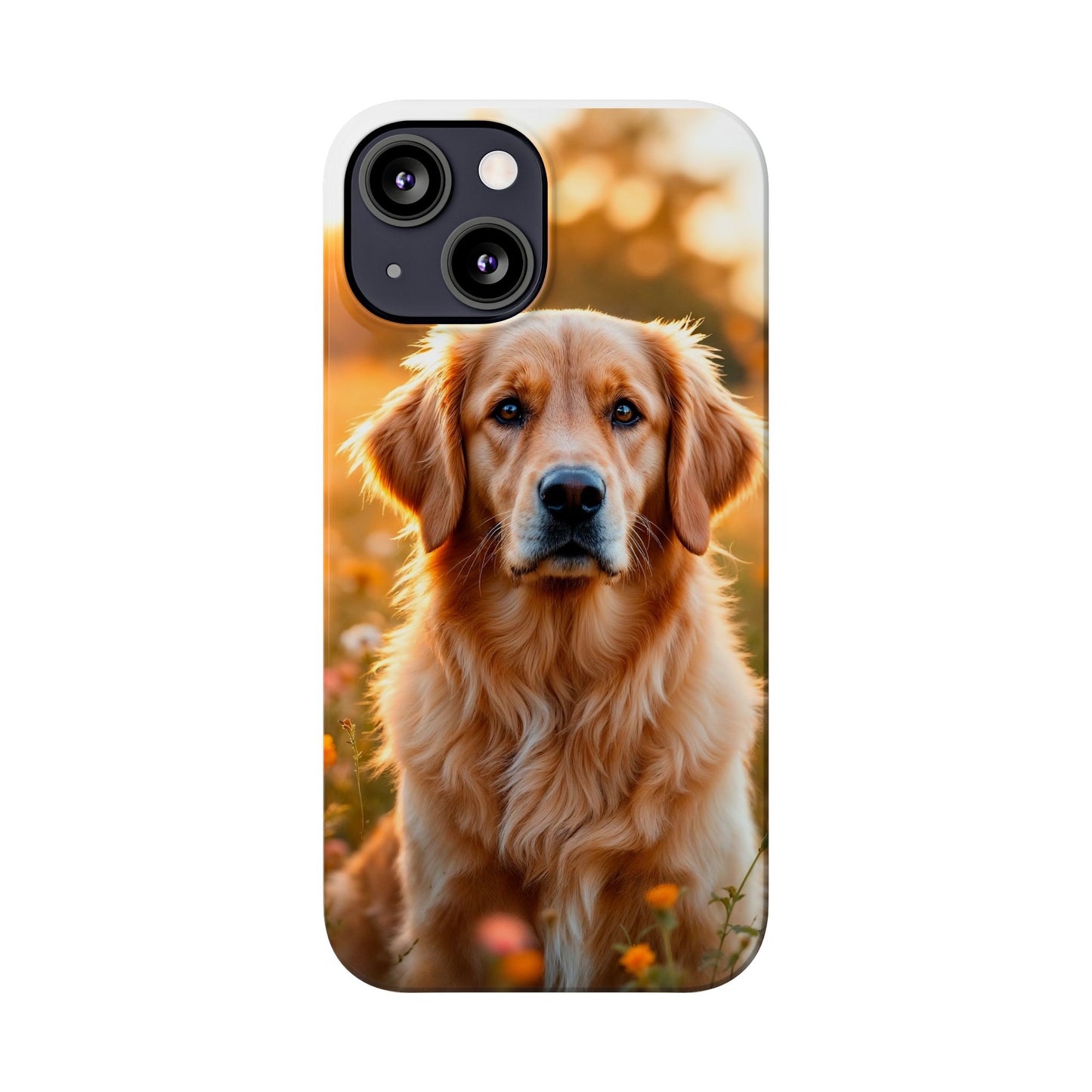 Golden Retriever Slim Phone Case - Nature Lover's Accessory