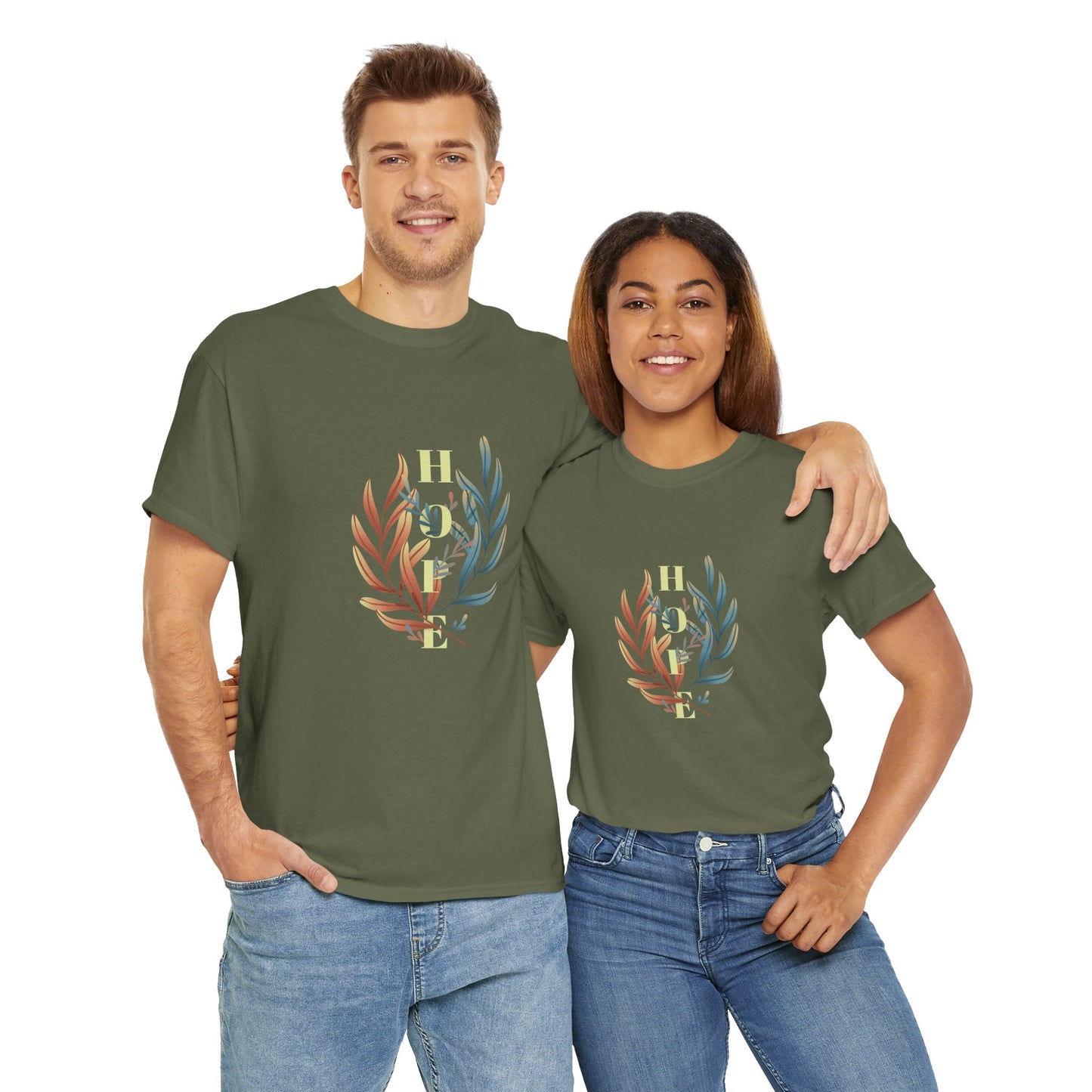 Home Vibes Unisex Heavy Cotton Tee - Cozy & Stylish Wear