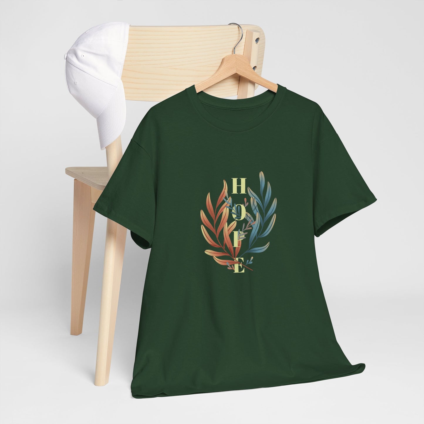 Home Vibes Unisex Heavy Cotton Tee - Cozy & Stylish Wear