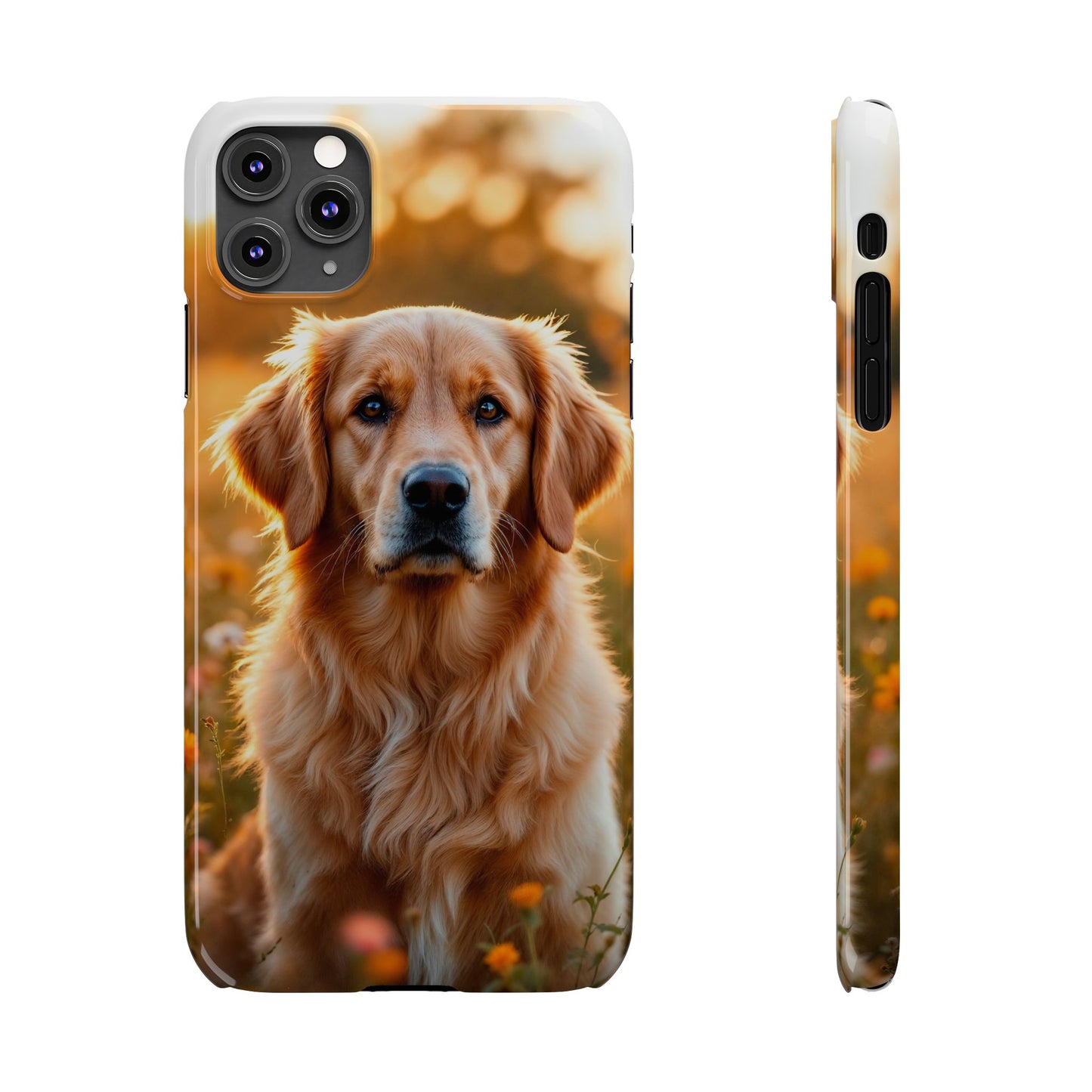 Golden Retriever Slim Phone Case - Nature Lover's Accessory