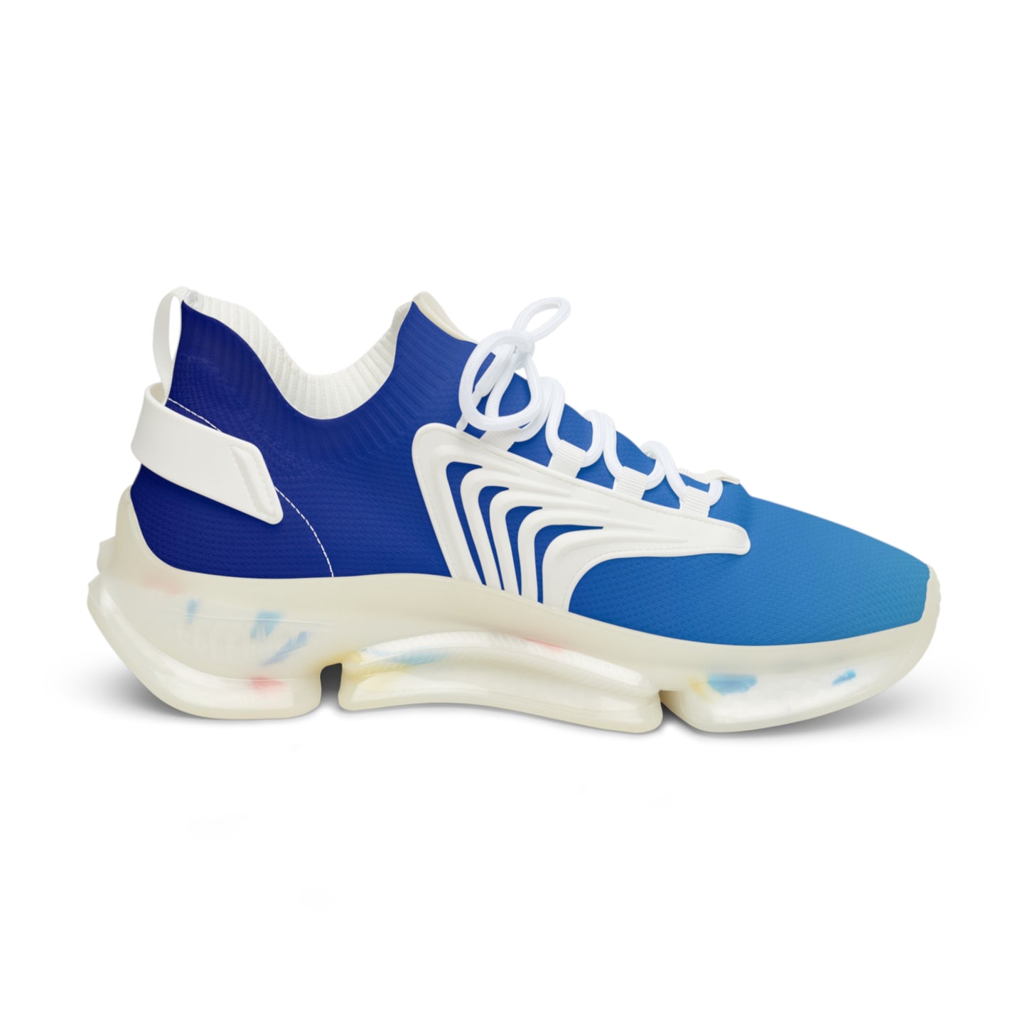 Men's Blue Mesh Sneakers - Stylish Athletic Footwear for Comfort and Performance