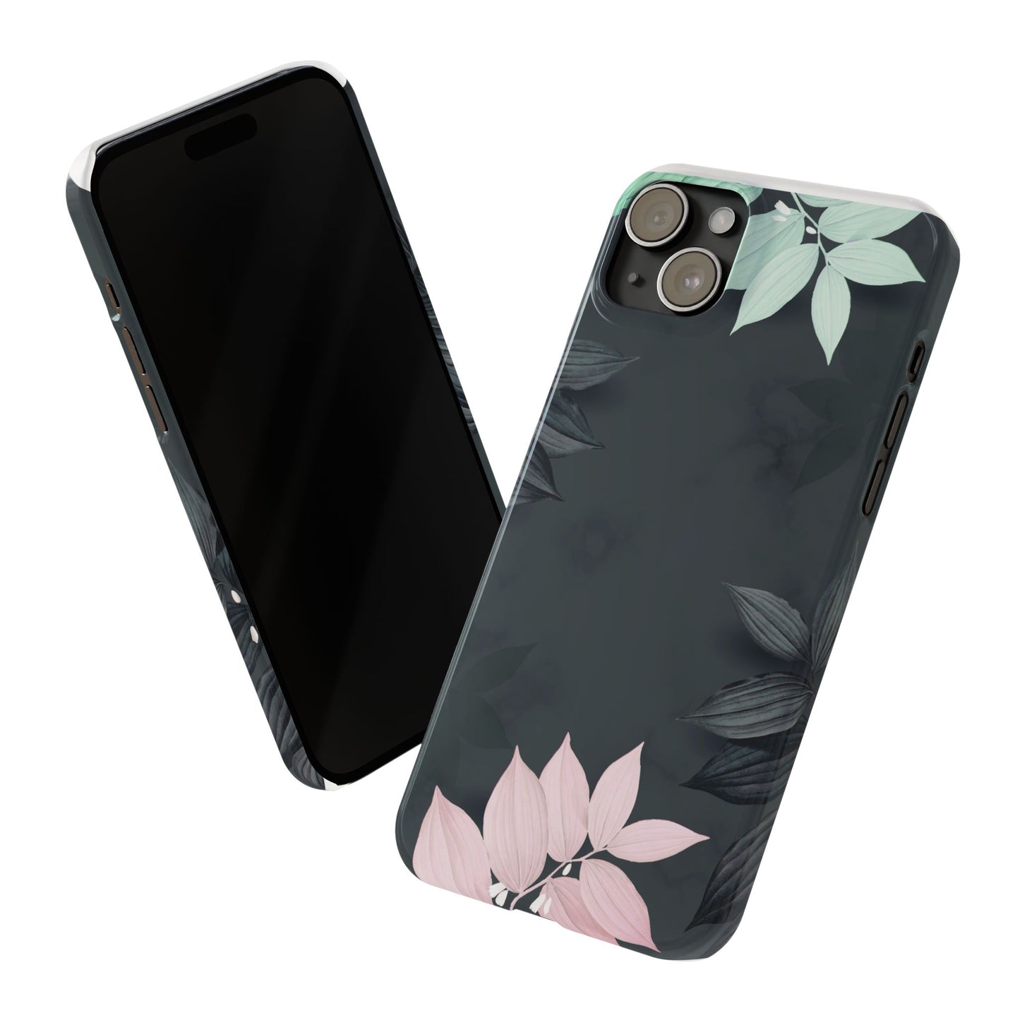 Elegant Floral Slim Phone Case - Stylish Design for Nature Lovers