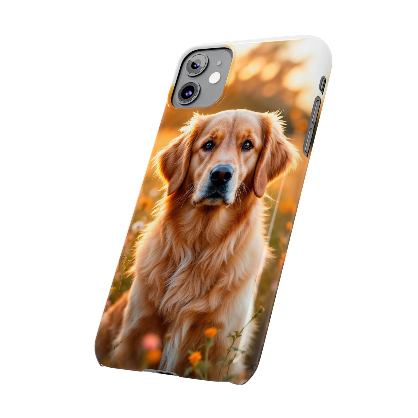 Golden Retriever Slim Phone Case - Nature Lover's Accessory