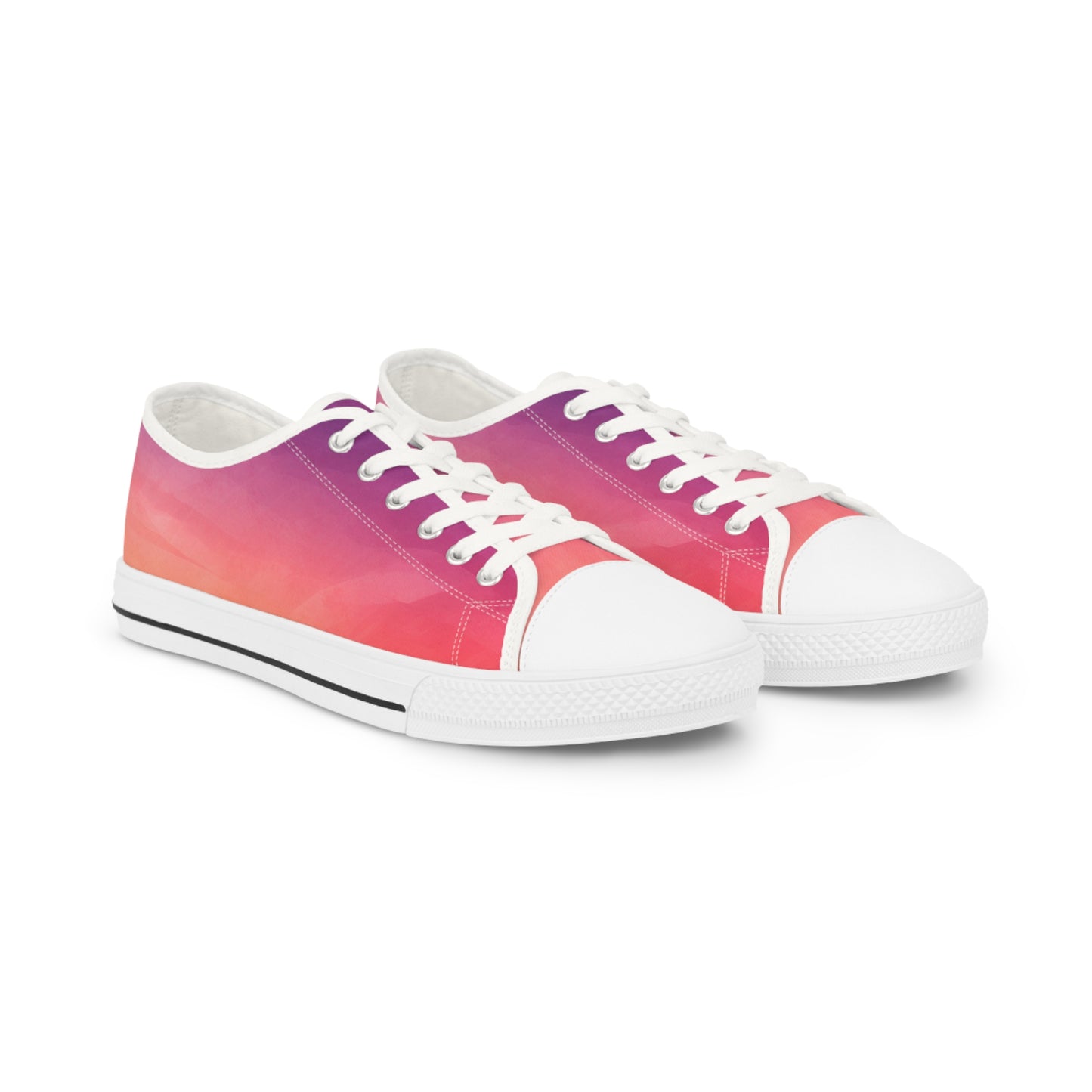 Men's Gradient Low Top Sneakers - Stylish Summer Footwear