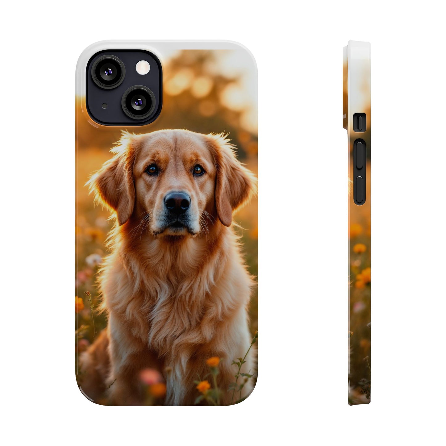 Golden Retriever Slim Phone Case - Nature Lover's Accessory