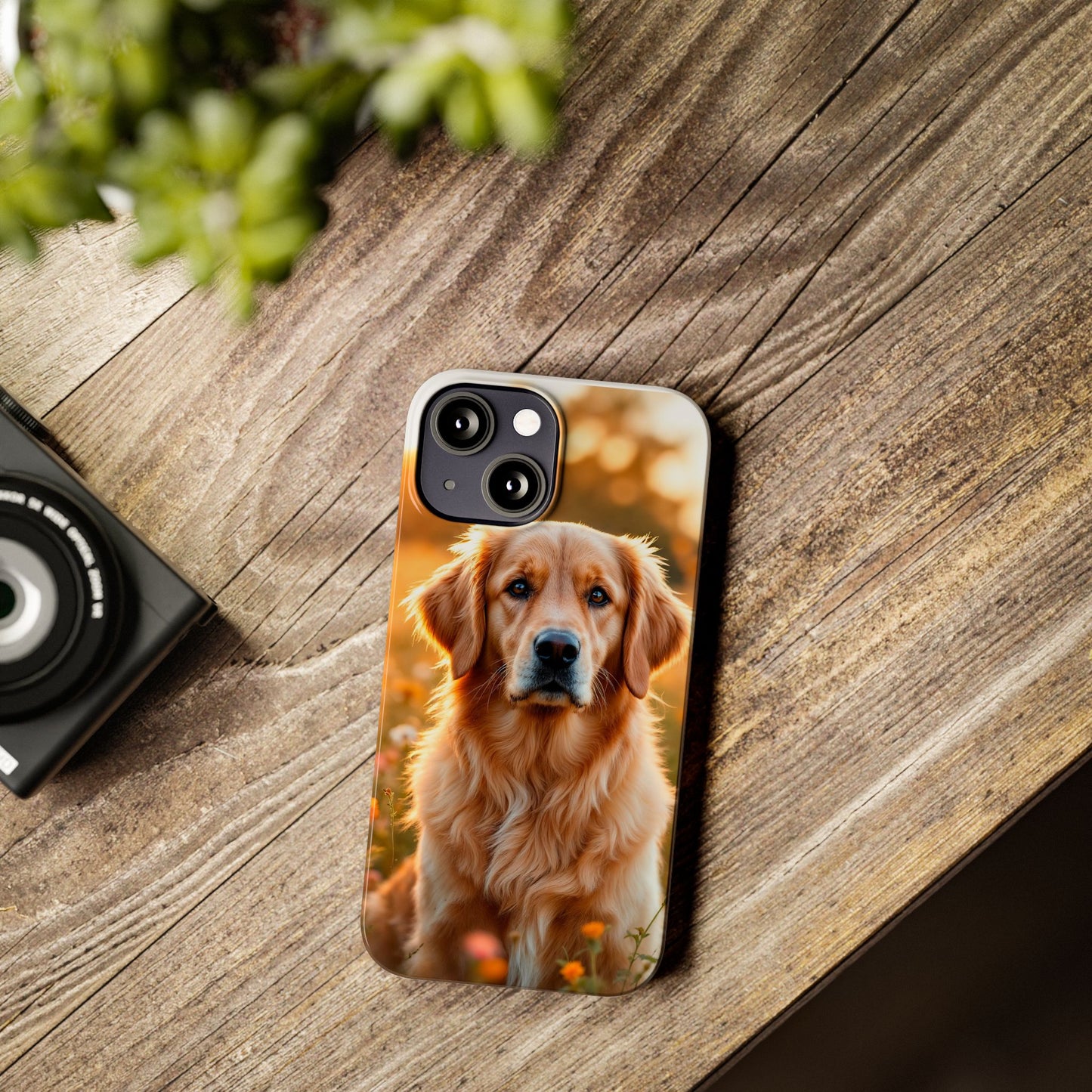 Golden Retriever Slim Phone Case - Nature Lover's Accessory