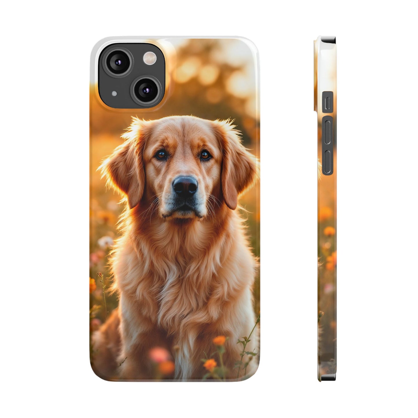 Golden Retriever Slim Phone Case - Nature Lover's Accessory