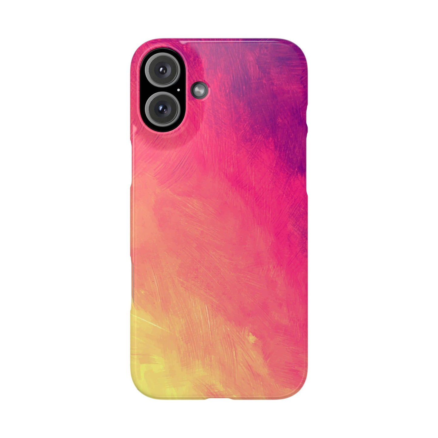 Vibrant Abstract Slim Phone Case - Colorful Protection for Every Day