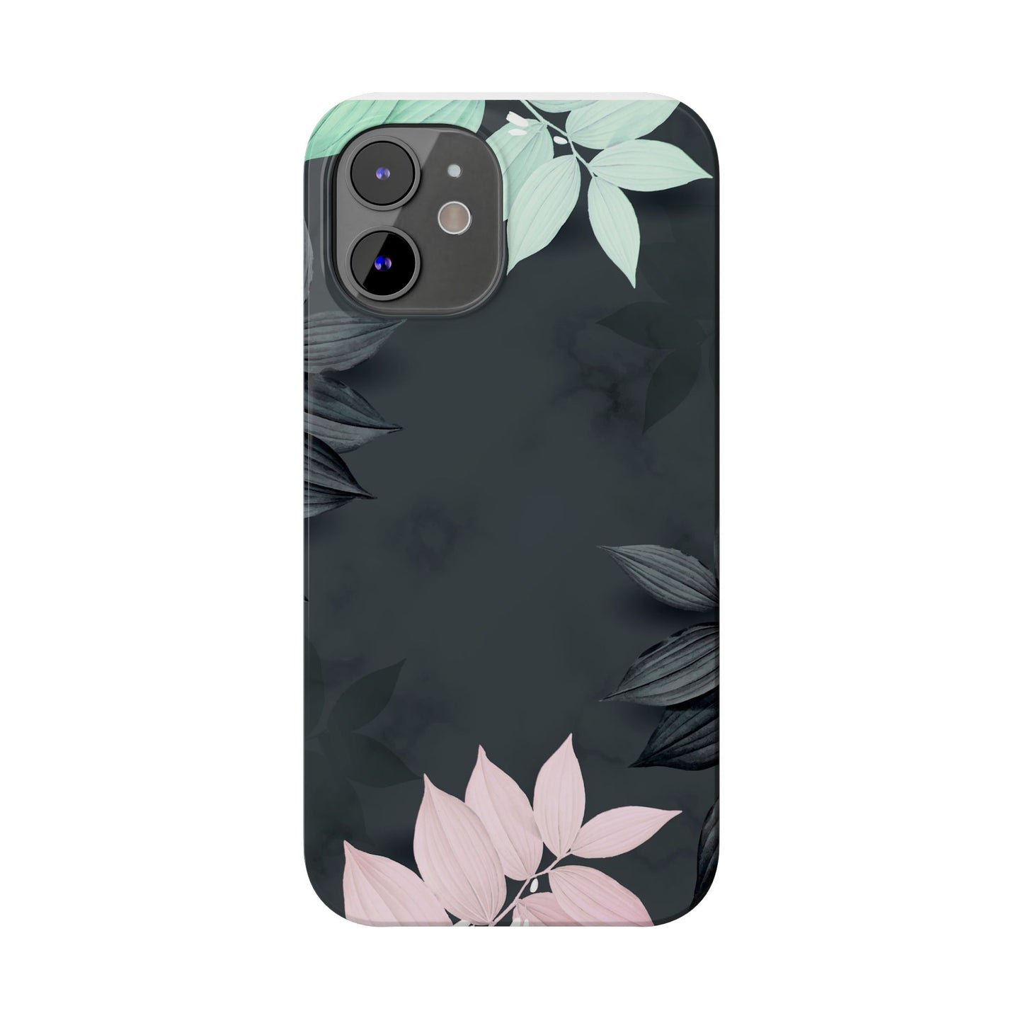 Elegant Floral Slim Phone Case - Stylish Design for Nature Lovers