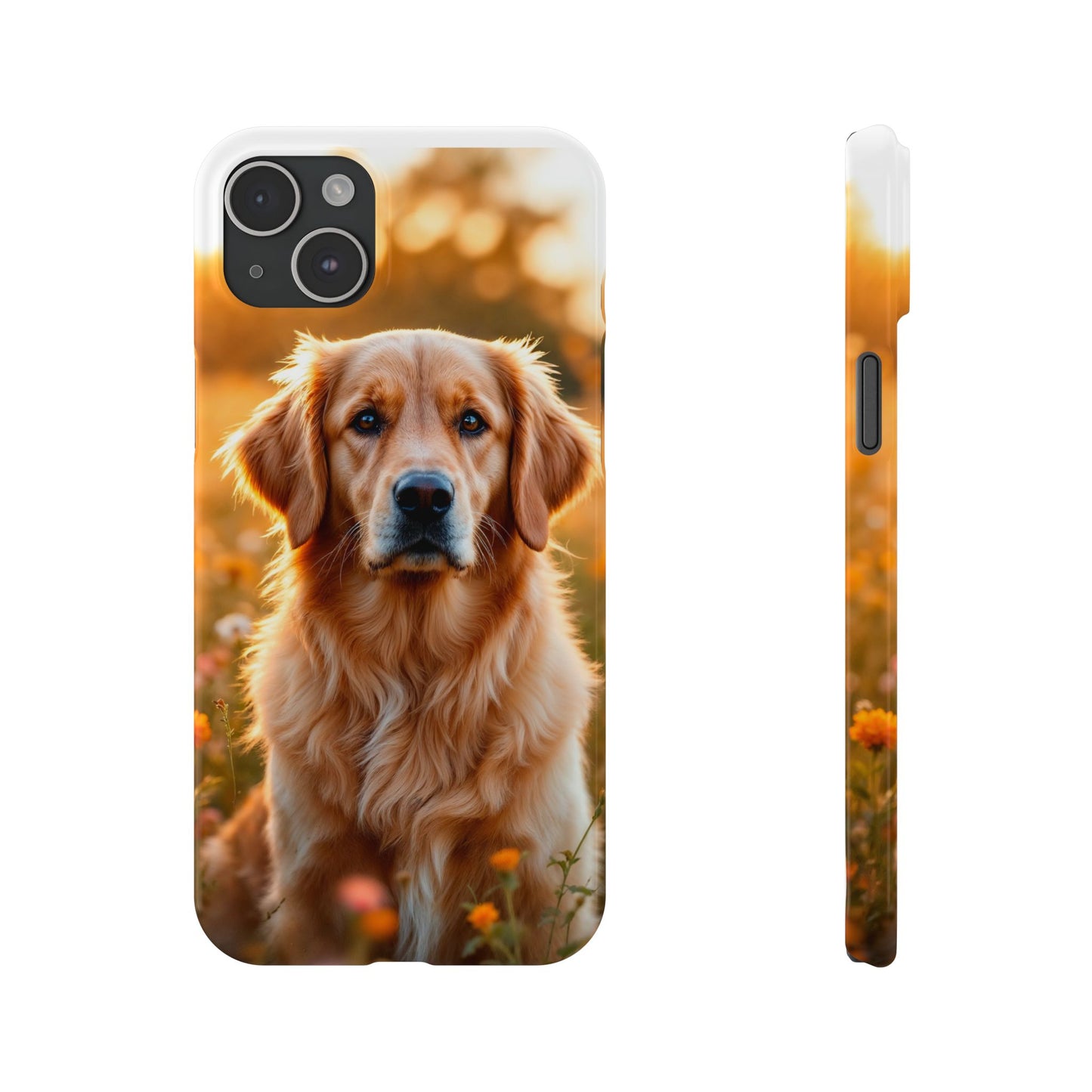 Golden Retriever Slim Phone Case - Nature Lover's Accessory