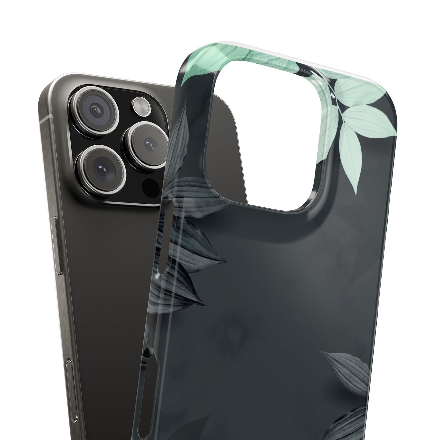 Elegant Floral Slim Phone Case - Stylish Design for Nature Lovers