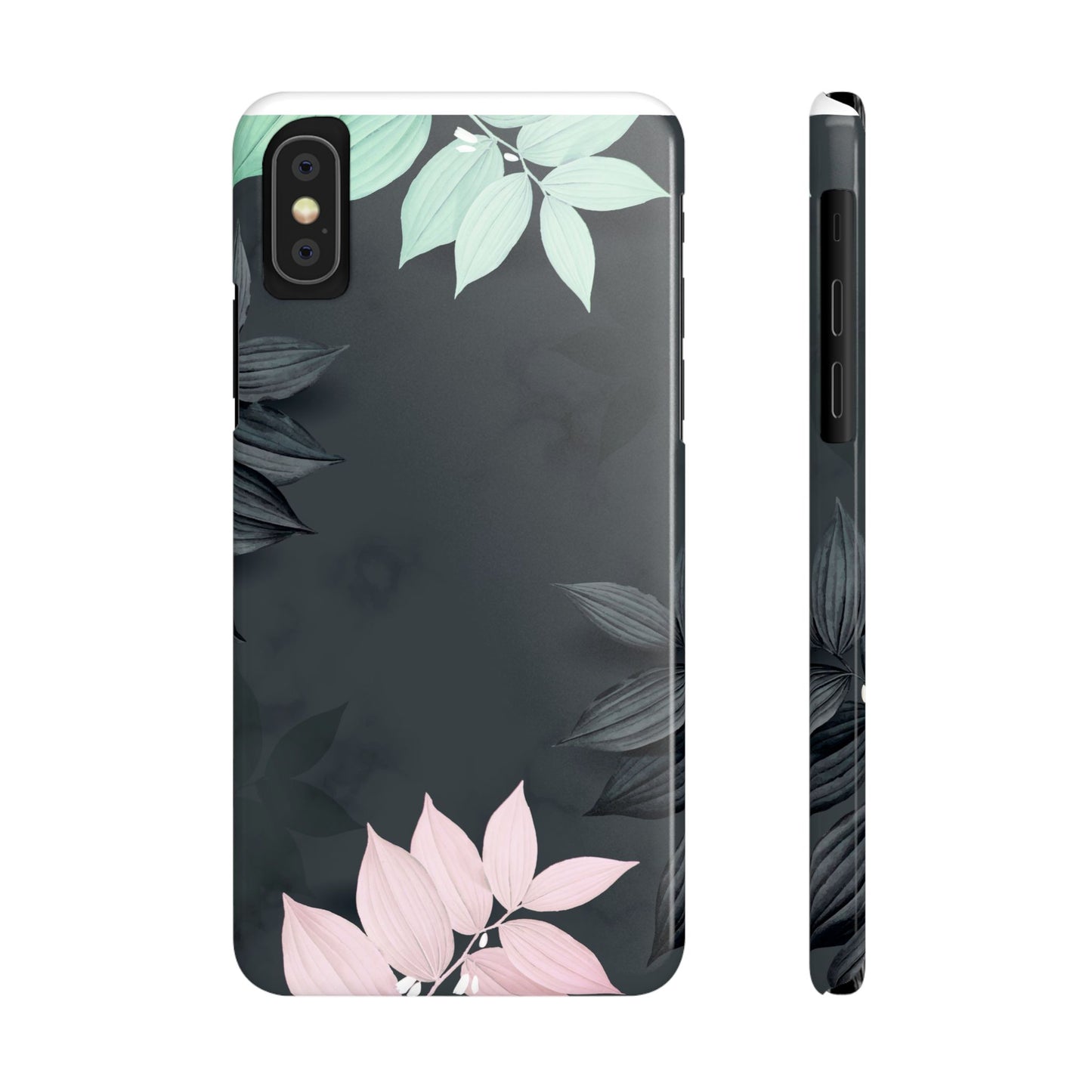 Elegant Floral Slim Phone Case - Stylish Design for Nature Lovers