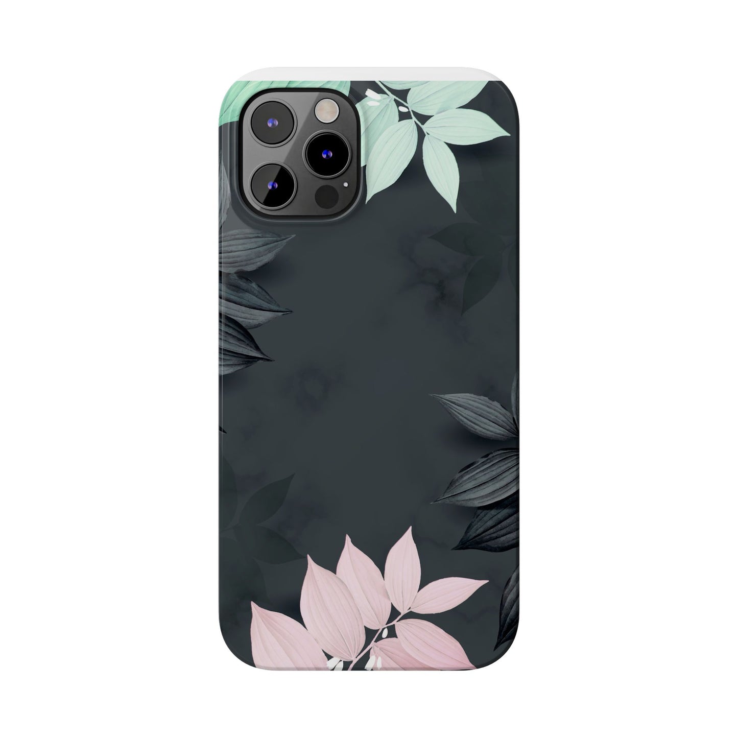 Elegant Floral Slim Phone Case - Stylish Design for Nature Lovers