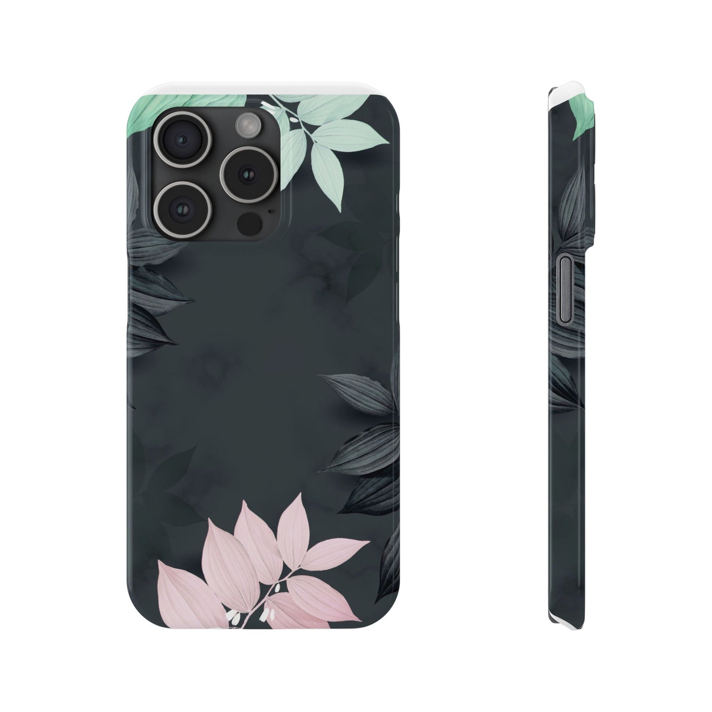 Elegant Floral Slim Phone Case - Stylish Design for Nature Lovers