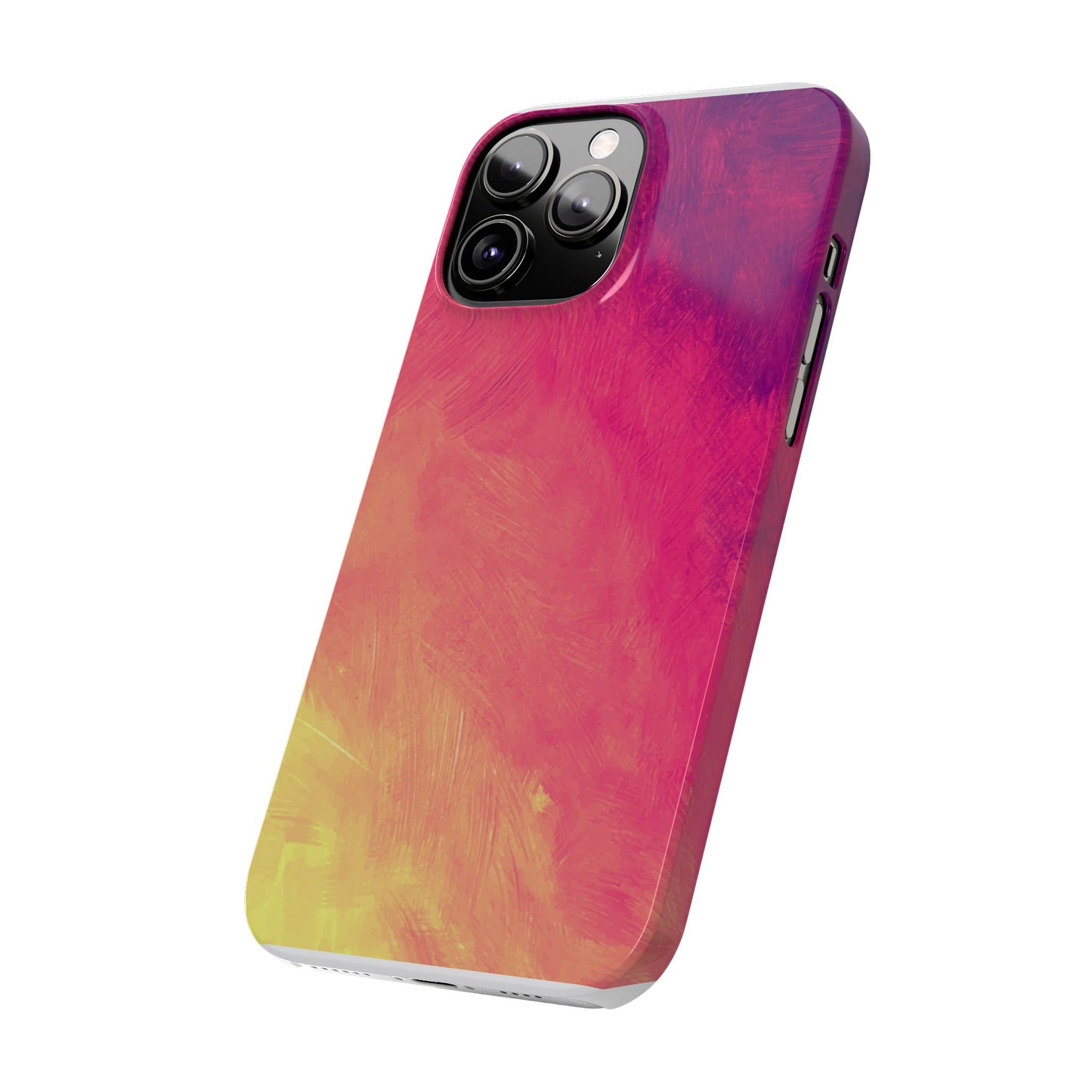 Vibrant Abstract Slim Phone Case - Colorful Protection for Every Day