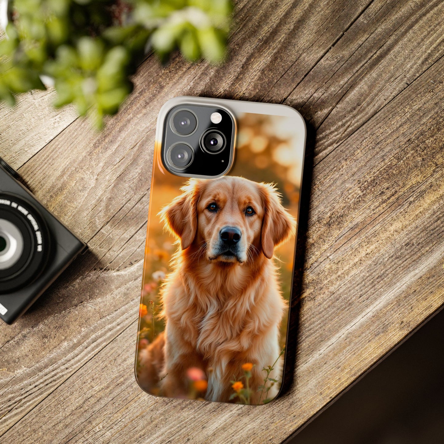 Golden Retriever Slim Phone Case - Nature Lover's Accessory