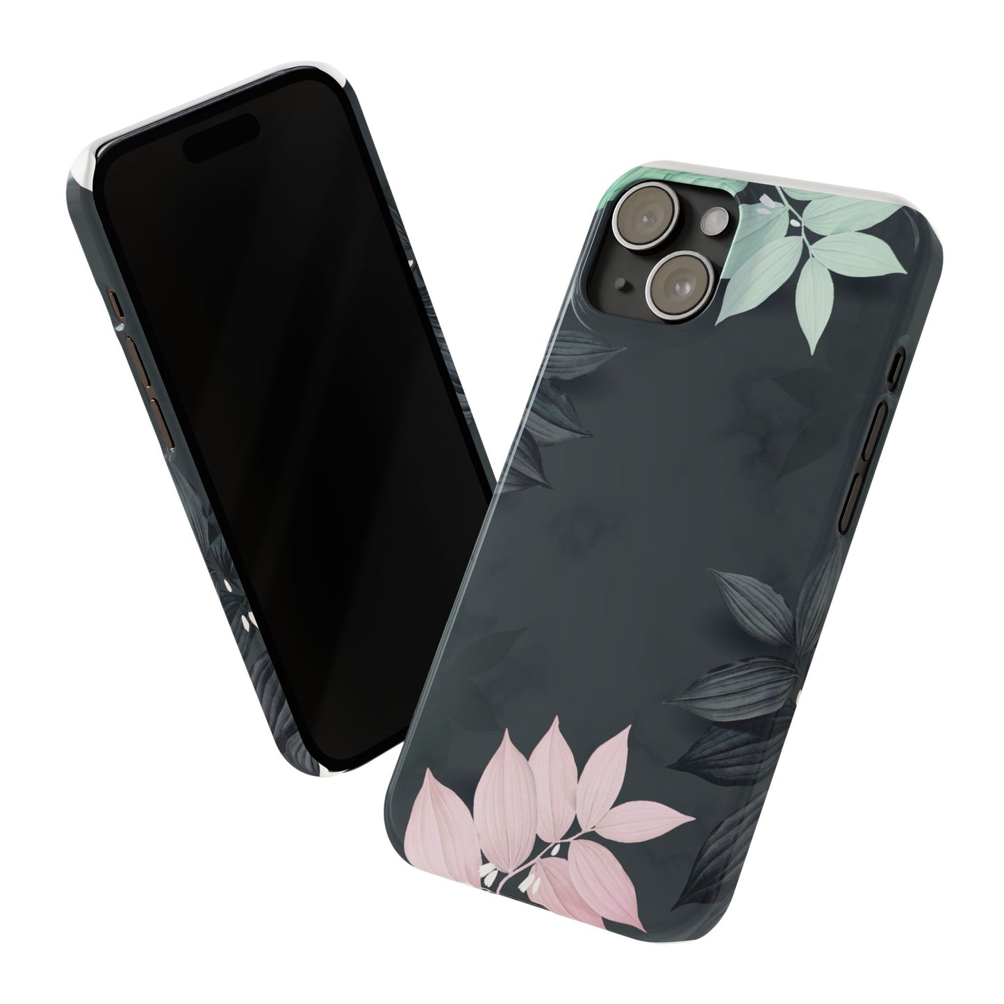 Elegant Floral Slim Phone Case - Stylish Design for Nature Lovers