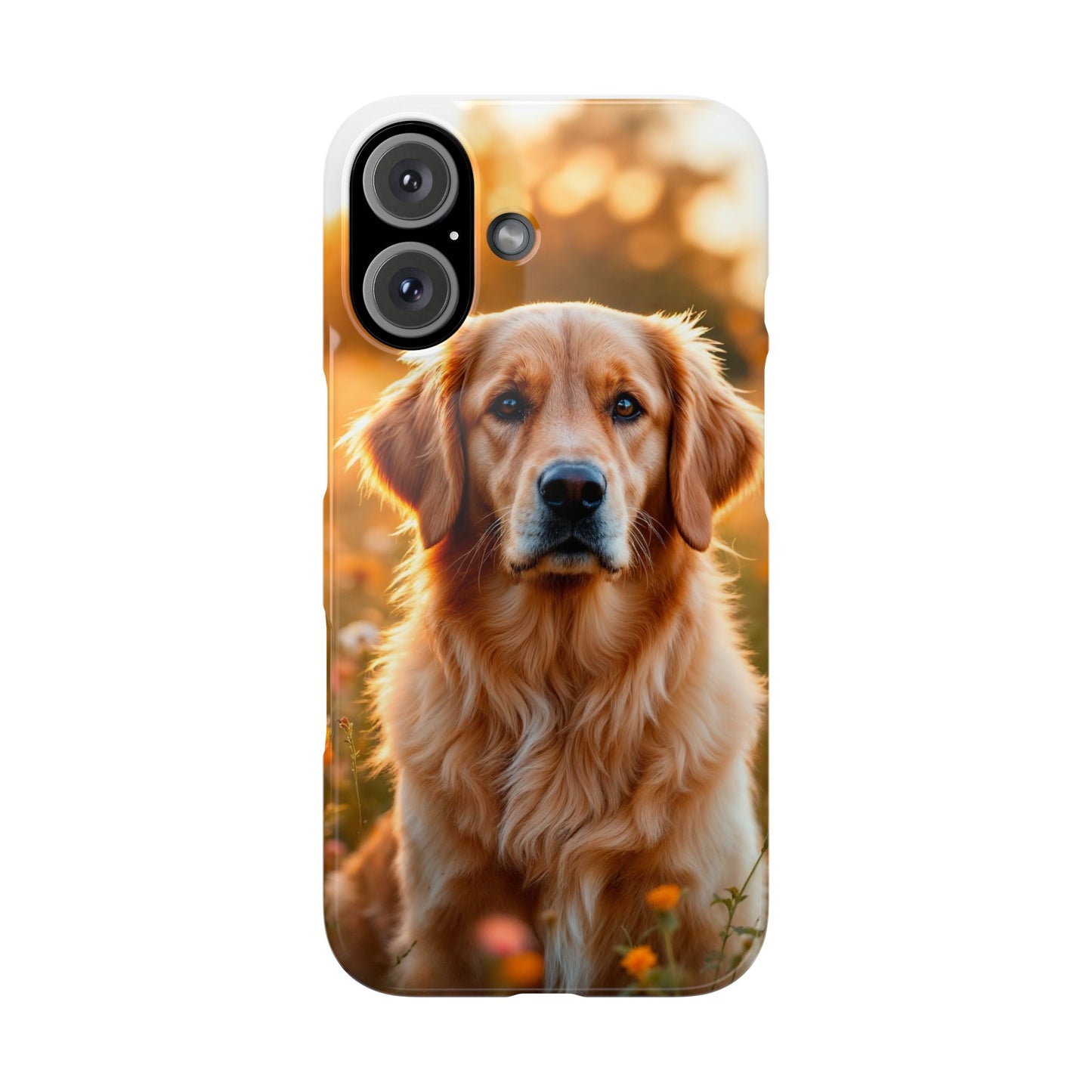 Golden Retriever Slim Phone Case - Nature Lover's Accessory