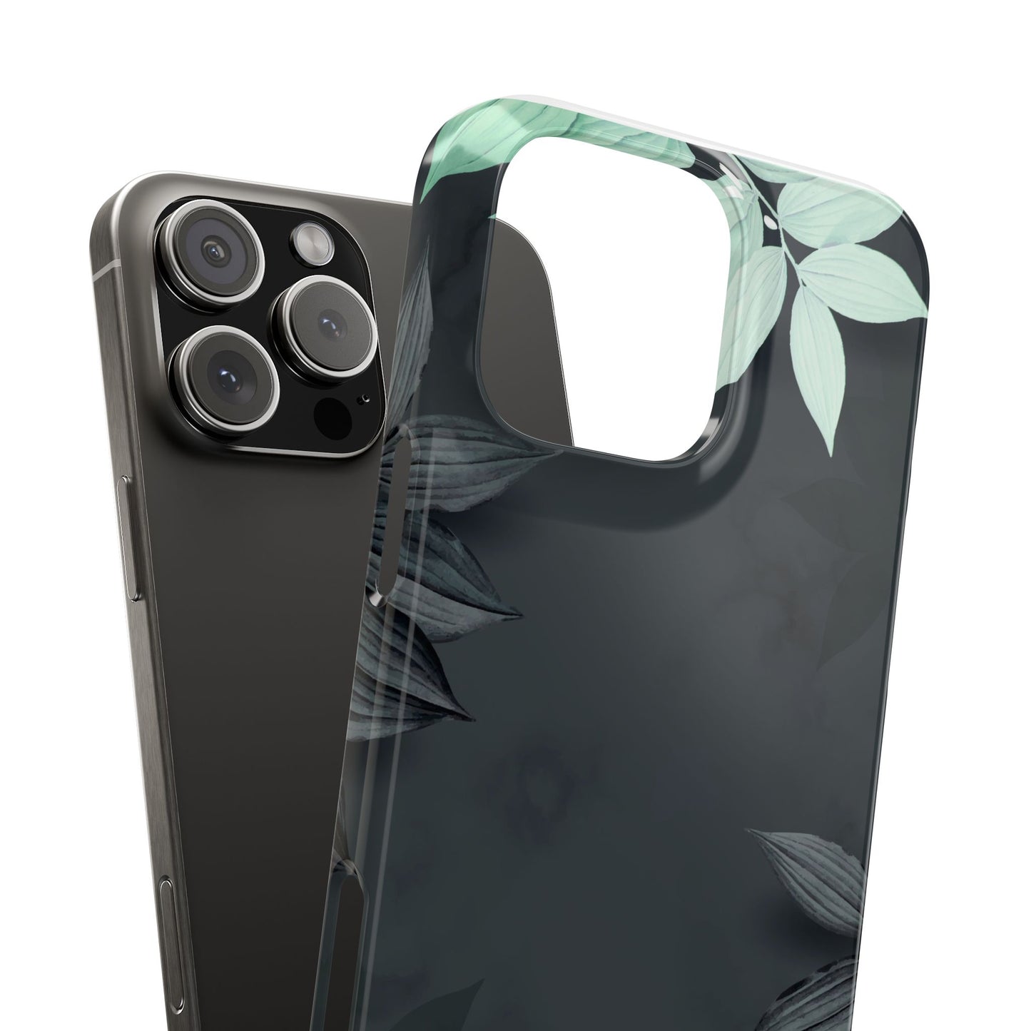 Elegant Floral Slim Phone Case - Stylish Design for Nature Lovers