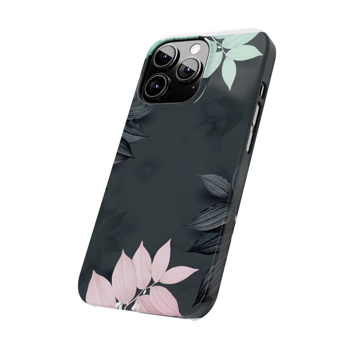 Elegant Floral Slim Phone Case - Stylish Design for Nature Lovers