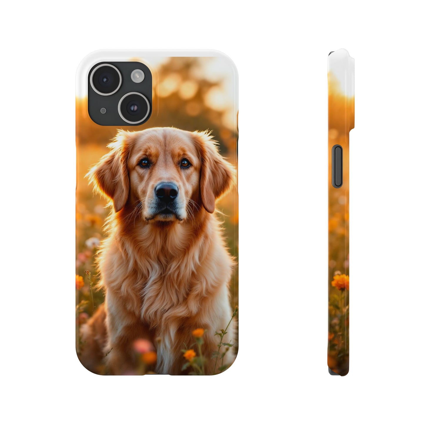 Golden Retriever Slim Phone Case - Nature Lover's Accessory