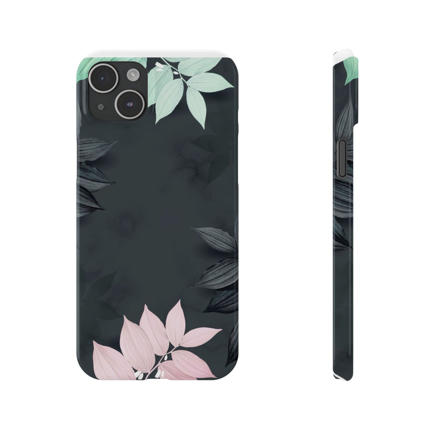 Elegant Floral Slim Phone Case - Stylish Design for Nature Lovers