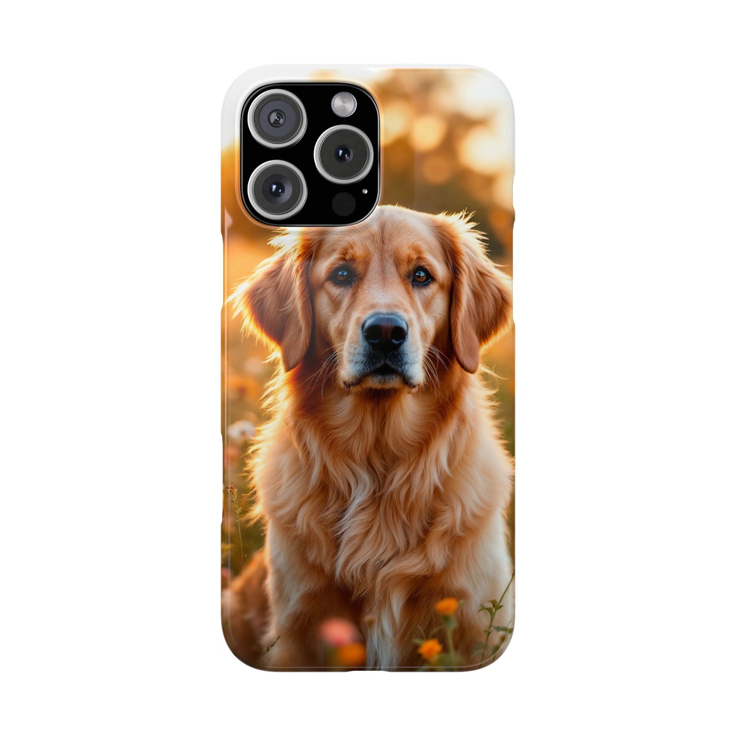 Golden Retriever Slim Phone Case - Nature Lover's Accessory