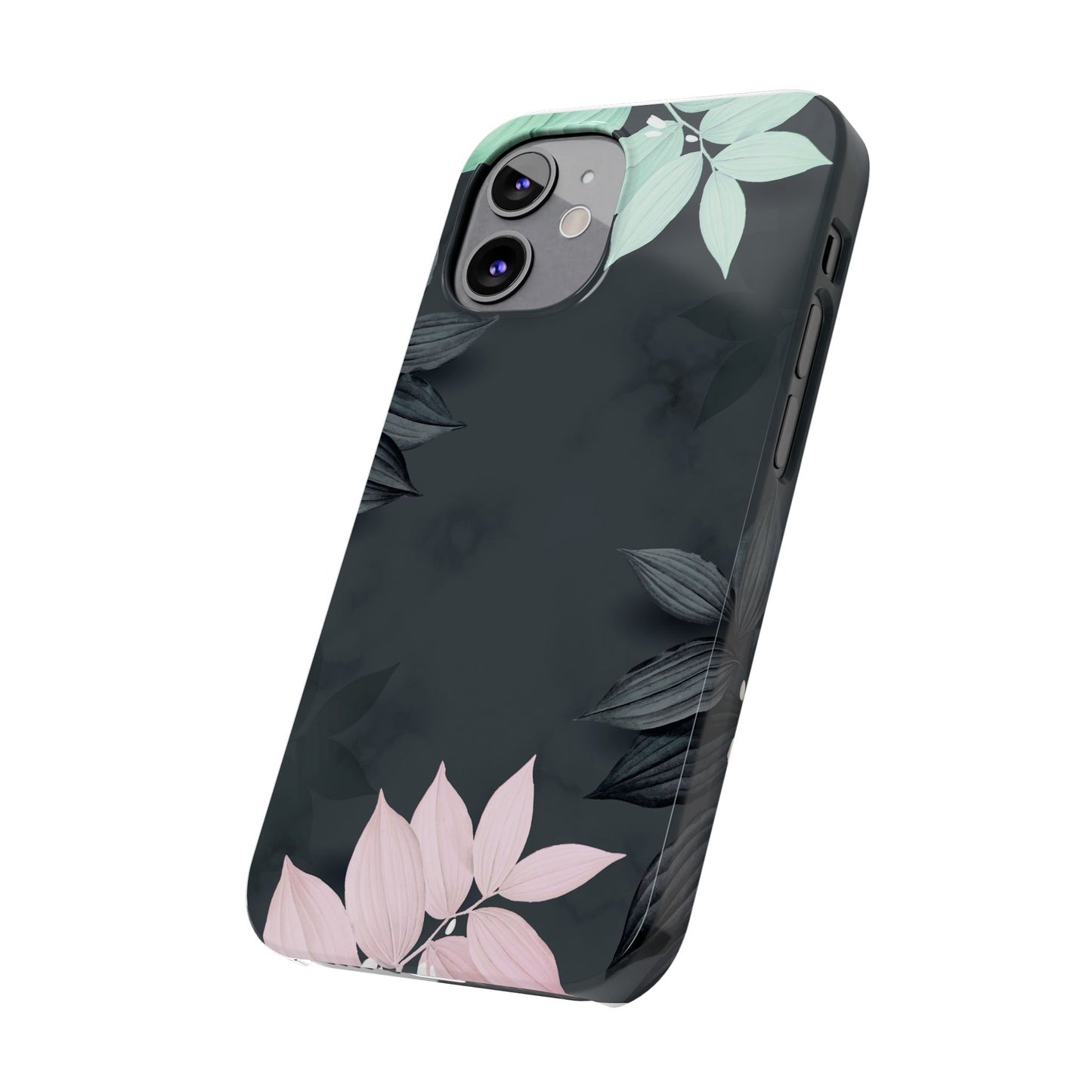 Elegant Floral Slim Phone Case - Stylish Design for Nature Lovers