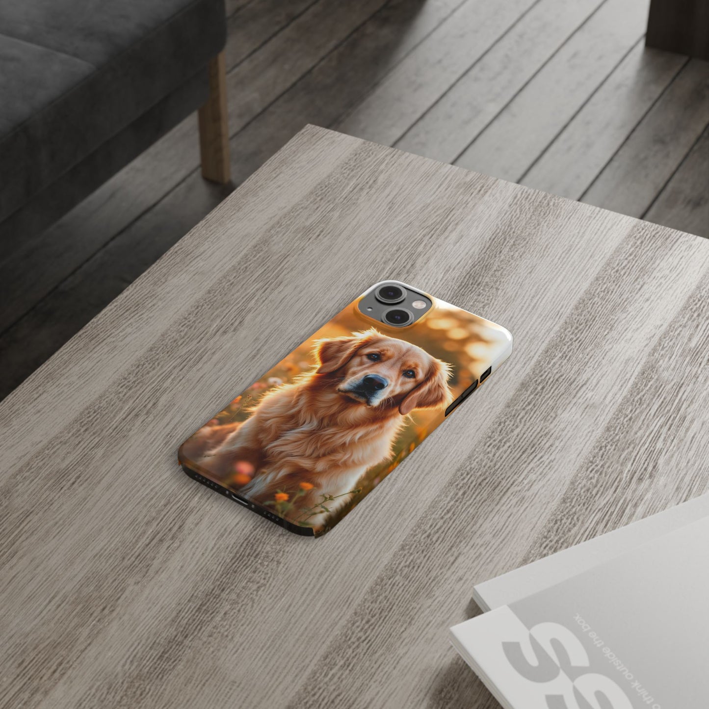 Golden Retriever Slim Phone Case - Nature Lover's Accessory