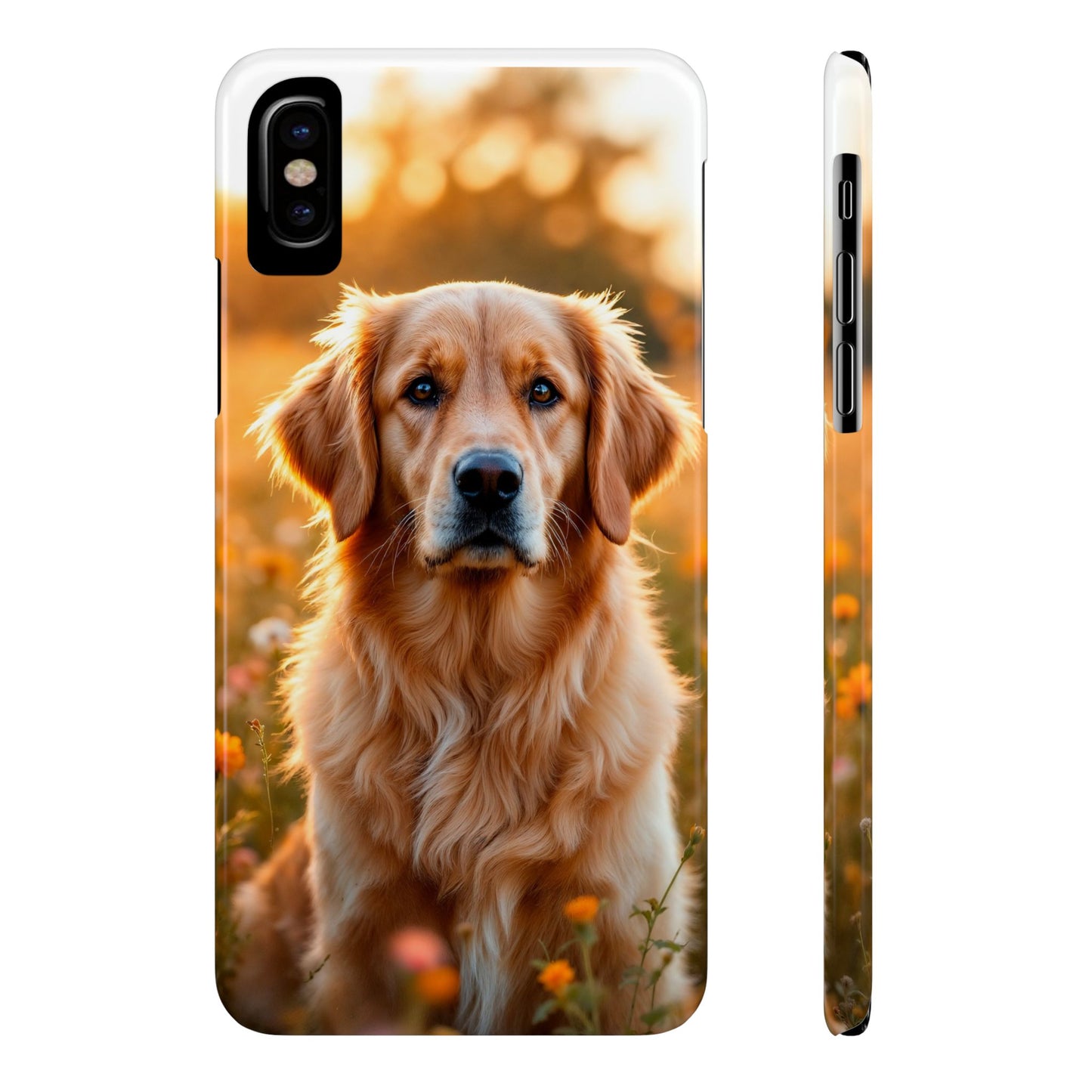 Golden Retriever Slim Phone Case - Nature Lover's Accessory