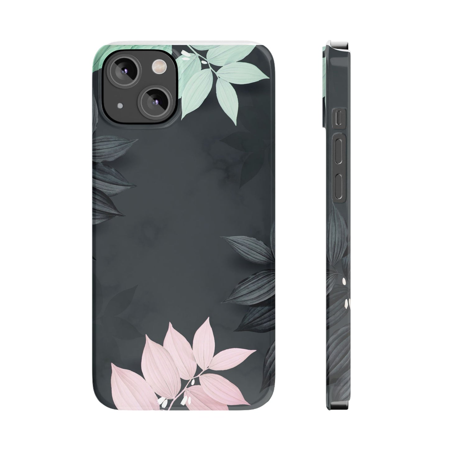 Elegant Floral Slim Phone Case - Stylish Design for Nature Lovers