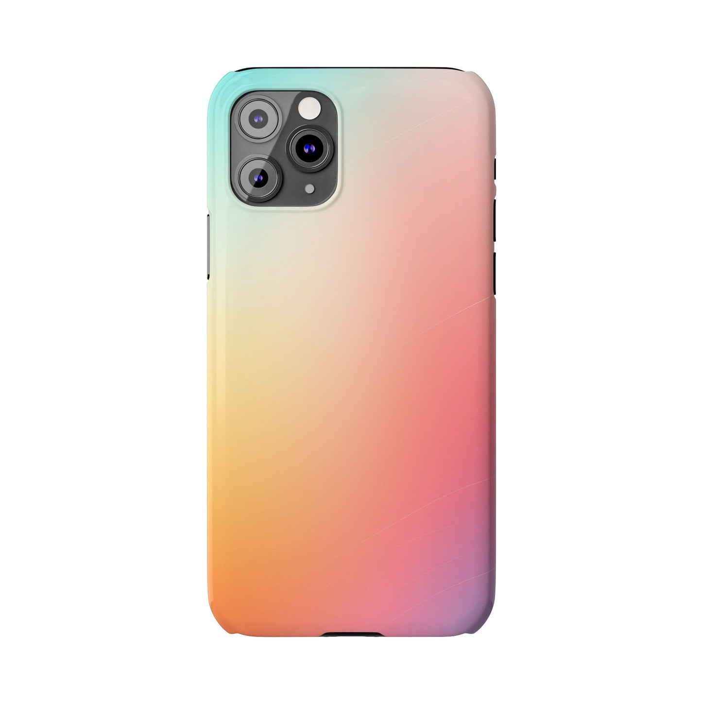 Pastel Gradient Slim Phone Case - Stylish & Protective Accessories for Everyday Use