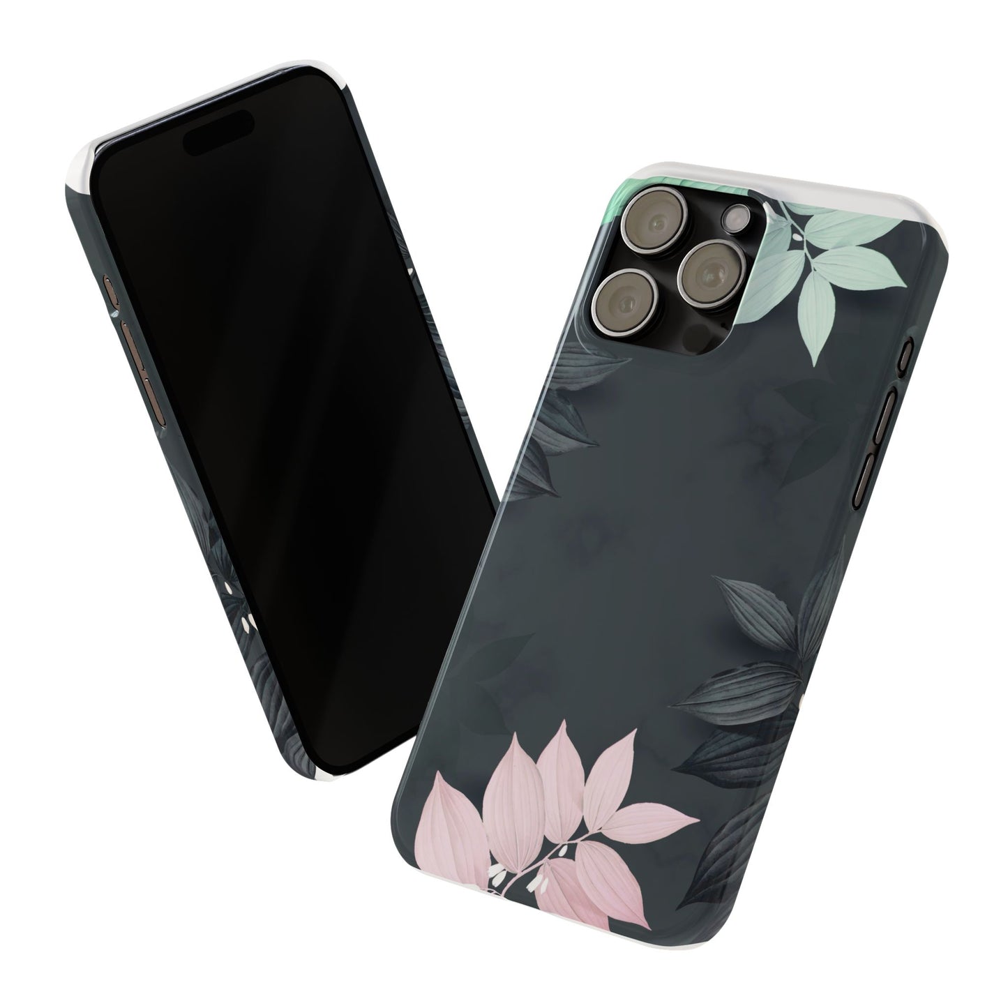 Elegant Floral Slim Phone Case - Stylish Design for Nature Lovers