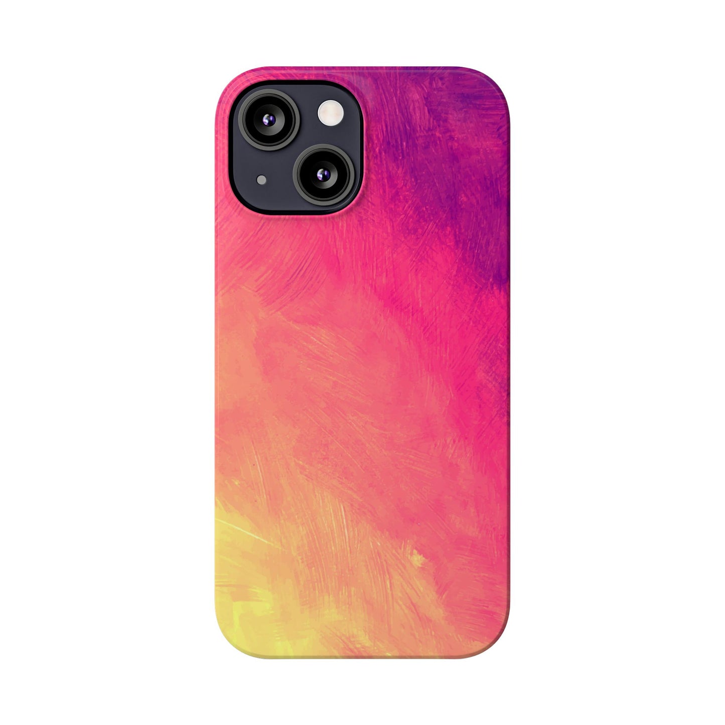 Vibrant Abstract Slim Phone Case - Colorful Protection for Every Day