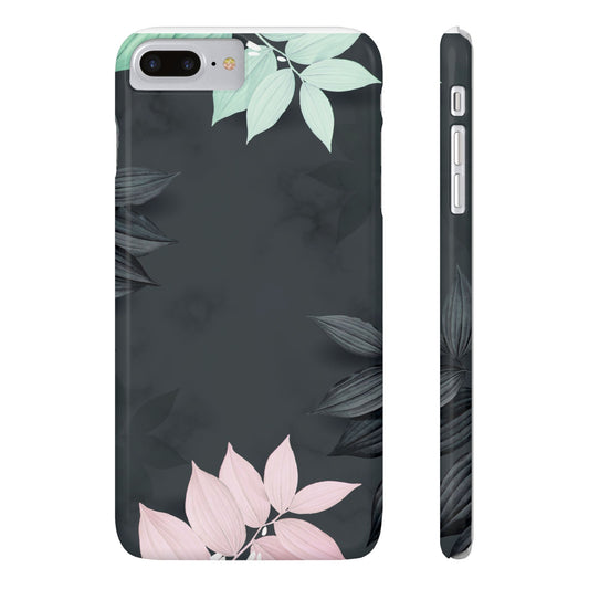 Elegant Floral Slim Phone Case - Stylish Design for Nature Lovers