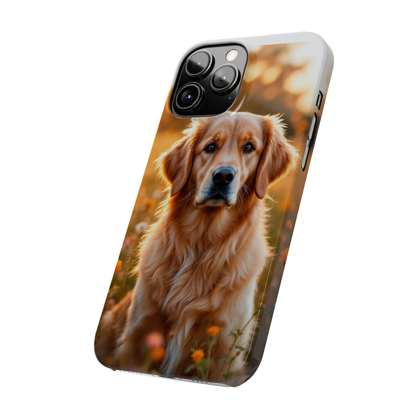 Golden Retriever Slim Phone Case - Nature Lover's Accessory