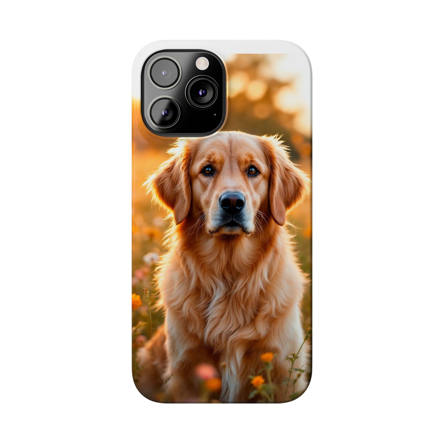 Golden Retriever Slim Phone Case - Nature Lover's Accessory